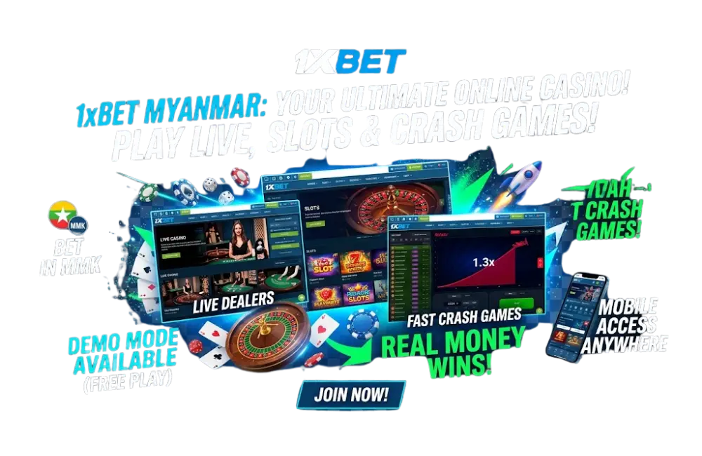 Online Casino in Myanmar – Live Dealers, Slots and Real Money Games
