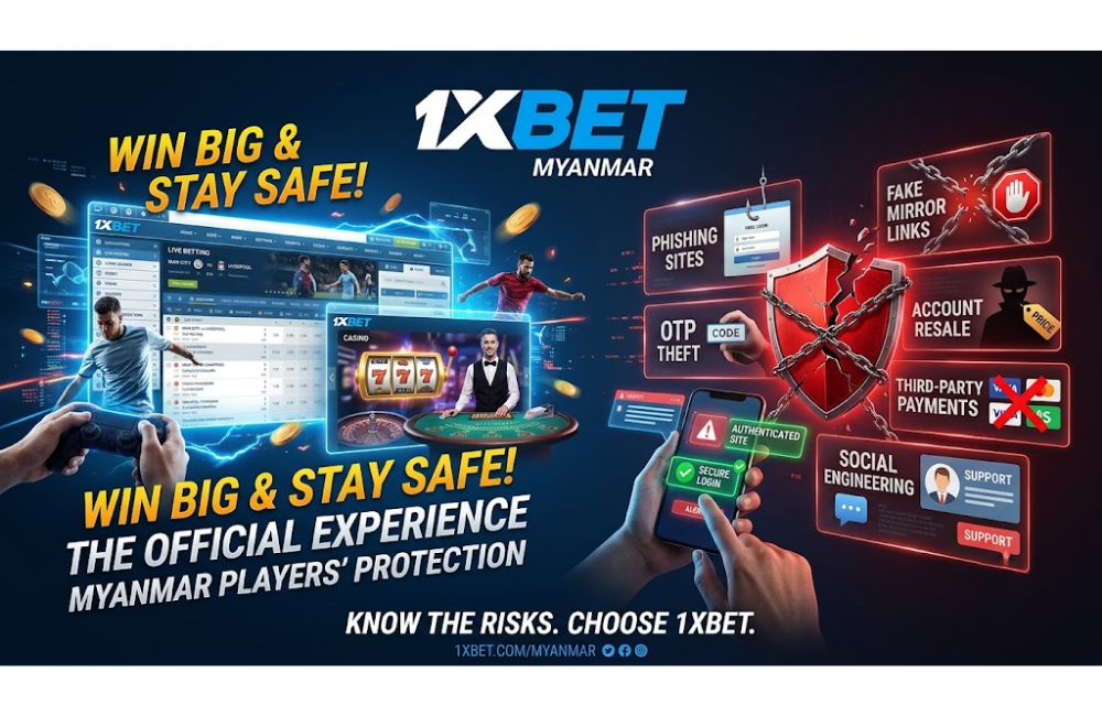 1xBet KYC and AML in Myanmar