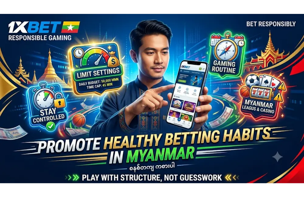 Promoting Healthy Betting Habits Within Myanmar’s Growing Online Gaming Culture